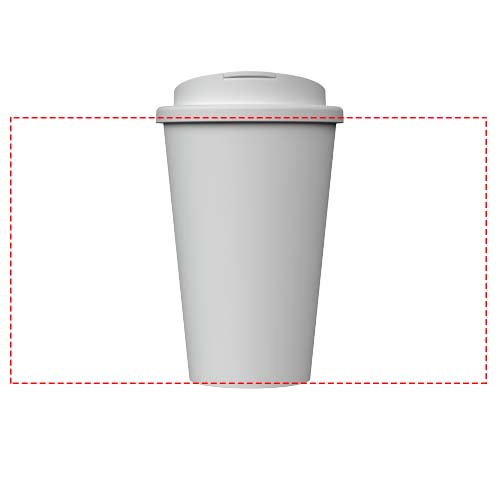 Gobelet isotherme Americano® Infiniti de 350 ml avec couvercle anti-déversement Couleur personnalisée