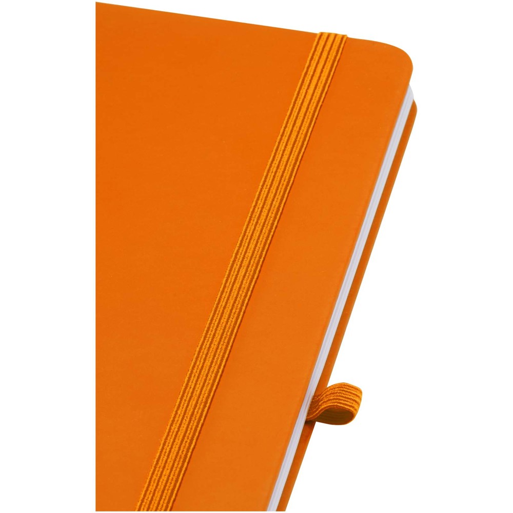 Carnet à couverture rigide en papier recyclé Spectrum A5 orange