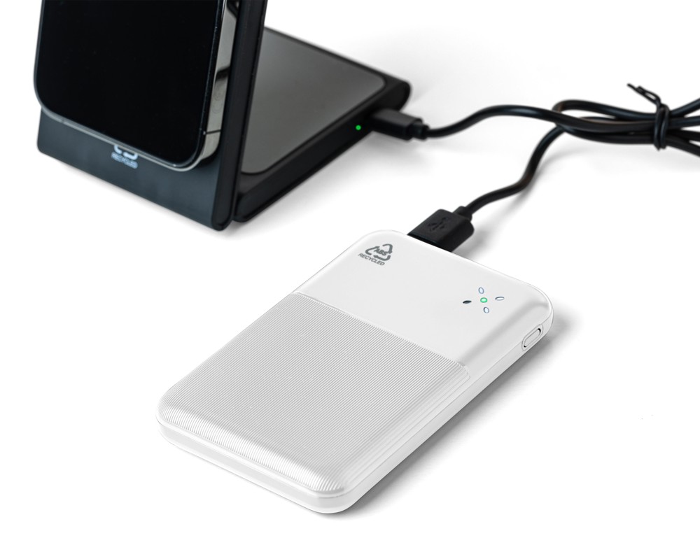 Recycelte ABS-Powerbank Tavi
