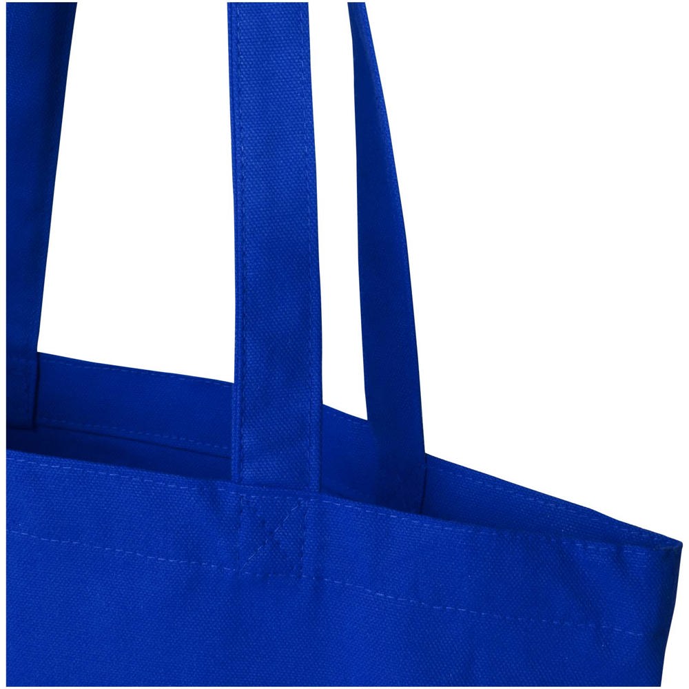 Sac shopping Odisha de 10 L bio certifié OCS 270 g/m² bleu roi