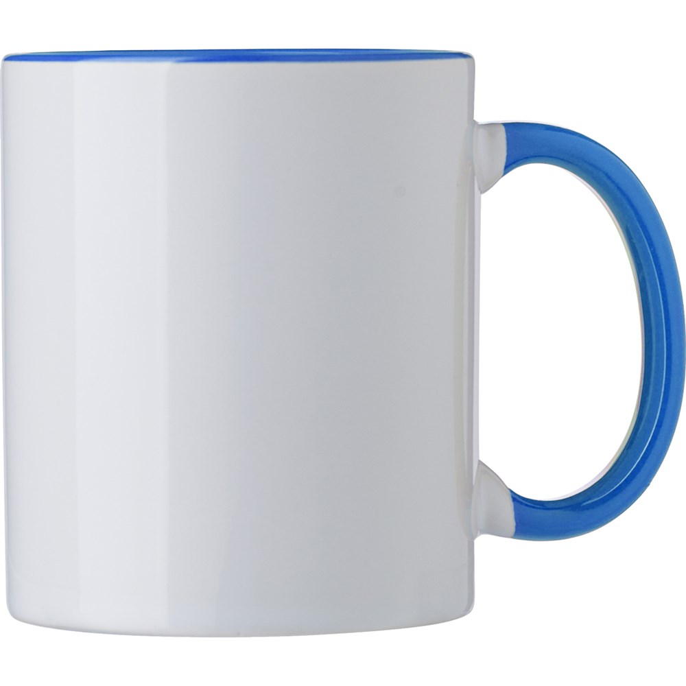 Keramiktasse Felix blau