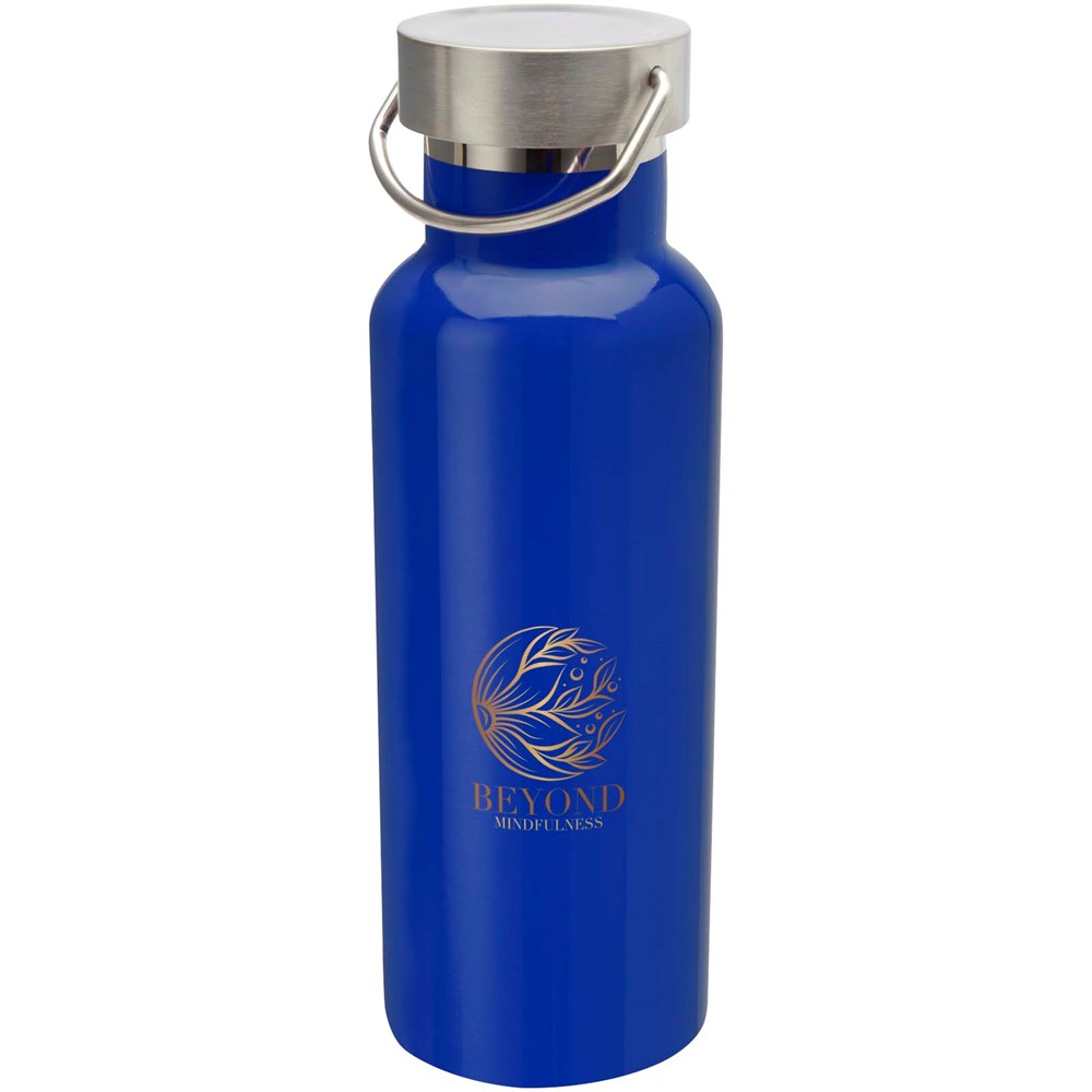 Bouteille d’eau Thor de 500 ml en acier inoxydable certifié RCS Bleu clair
