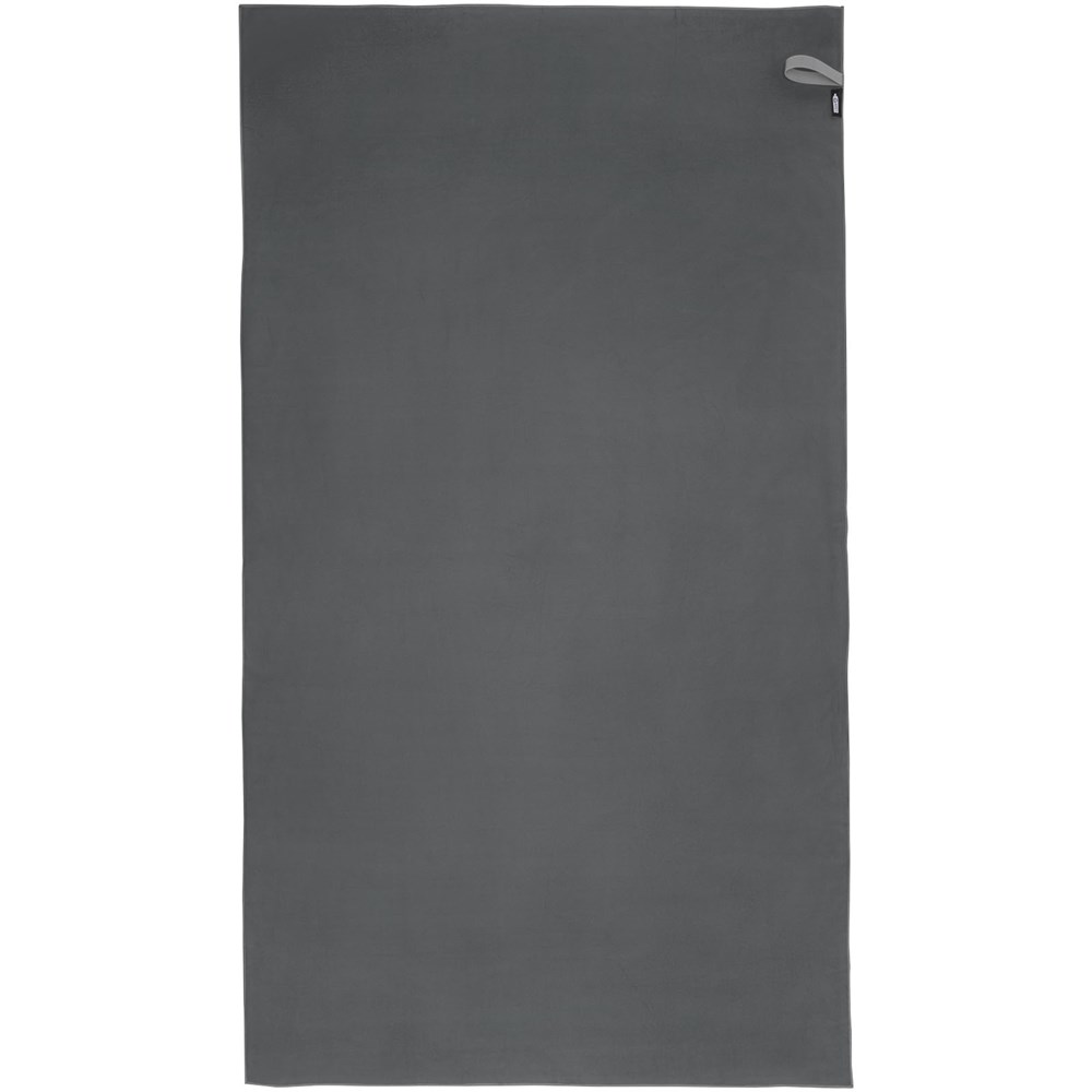 Pieter ultraleichtes und schnell trocknendes GRS Handtuch 100 × 180 cm grau