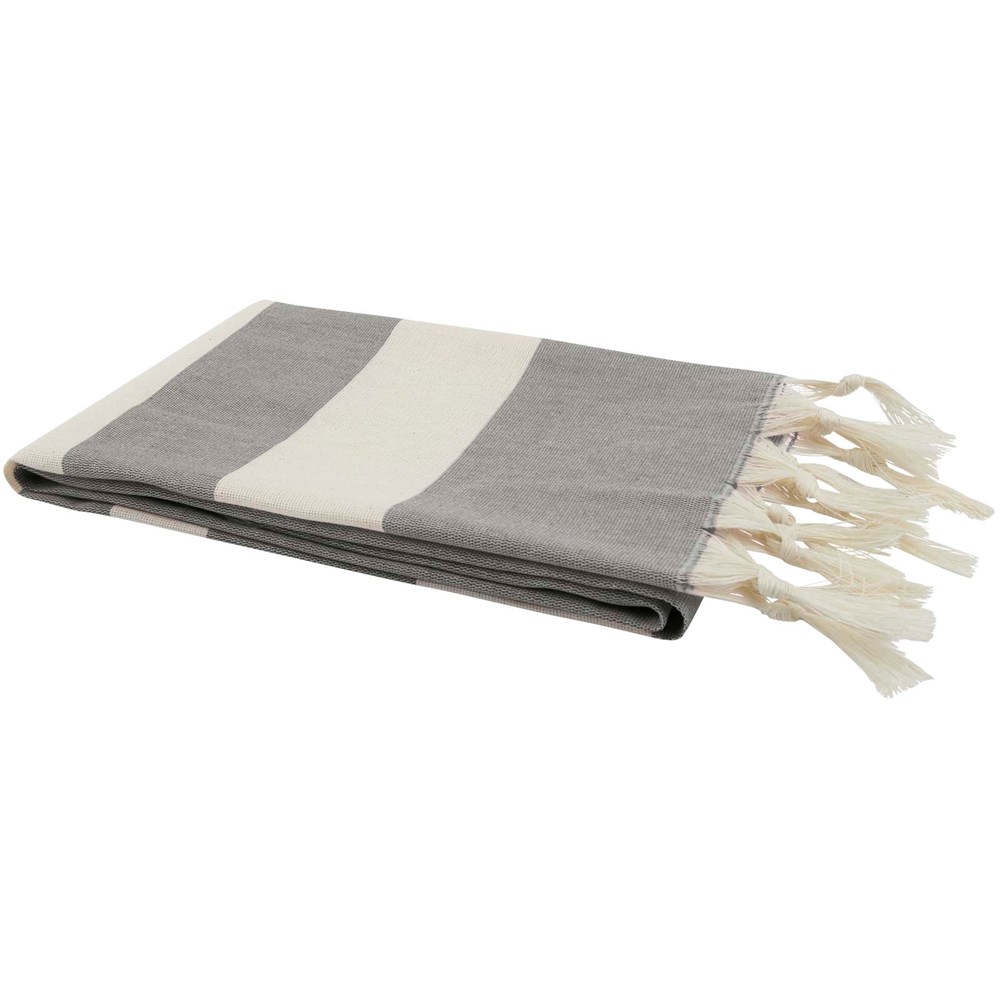 Serviette de hammam Anders 147 x 75,5 cm noir