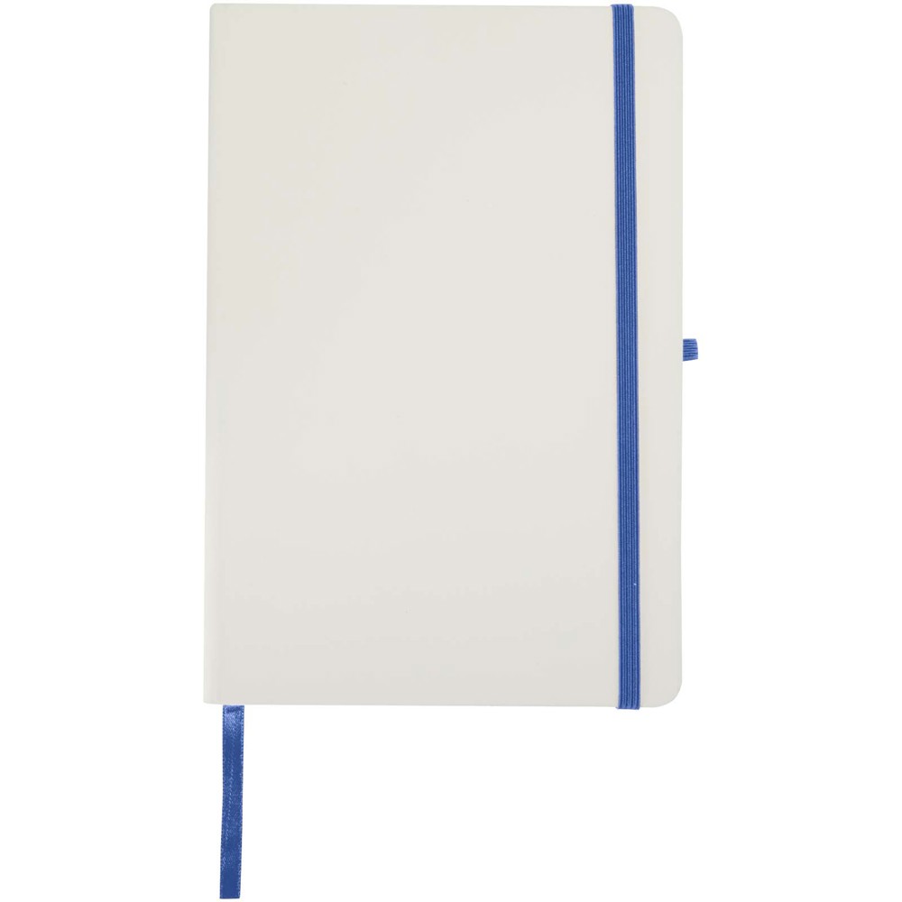 Carnet à couverture rigide Spectrum A5 avec bords colorés Bleu royal
