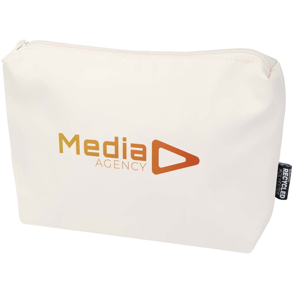 Trousse de toilette de voyage Trip Aware™ de 2 L en matériaux recyclés Blanc cassé