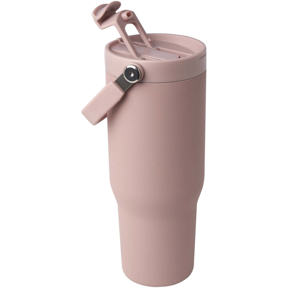 Bronx 900 ml RCS-zertifizierter Kupfer-Vakuum Isolierbecher aus Edelstahl mit Doppelfunktionsdeckel Dusty Pink