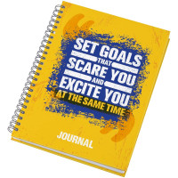 Journal à couverture rigide Desk-Mate® A5