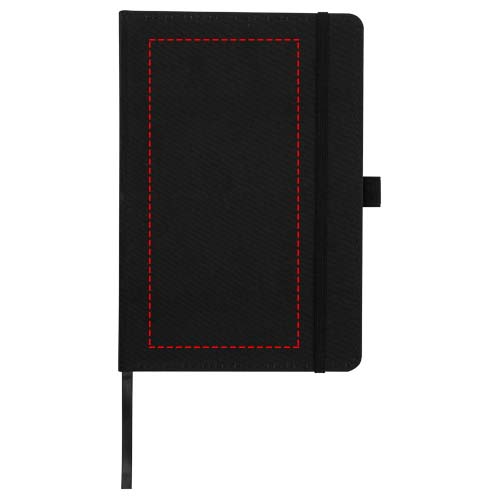 Thalaasa Hardcover Notizbuch aus Ozean Kunststoff schwarz