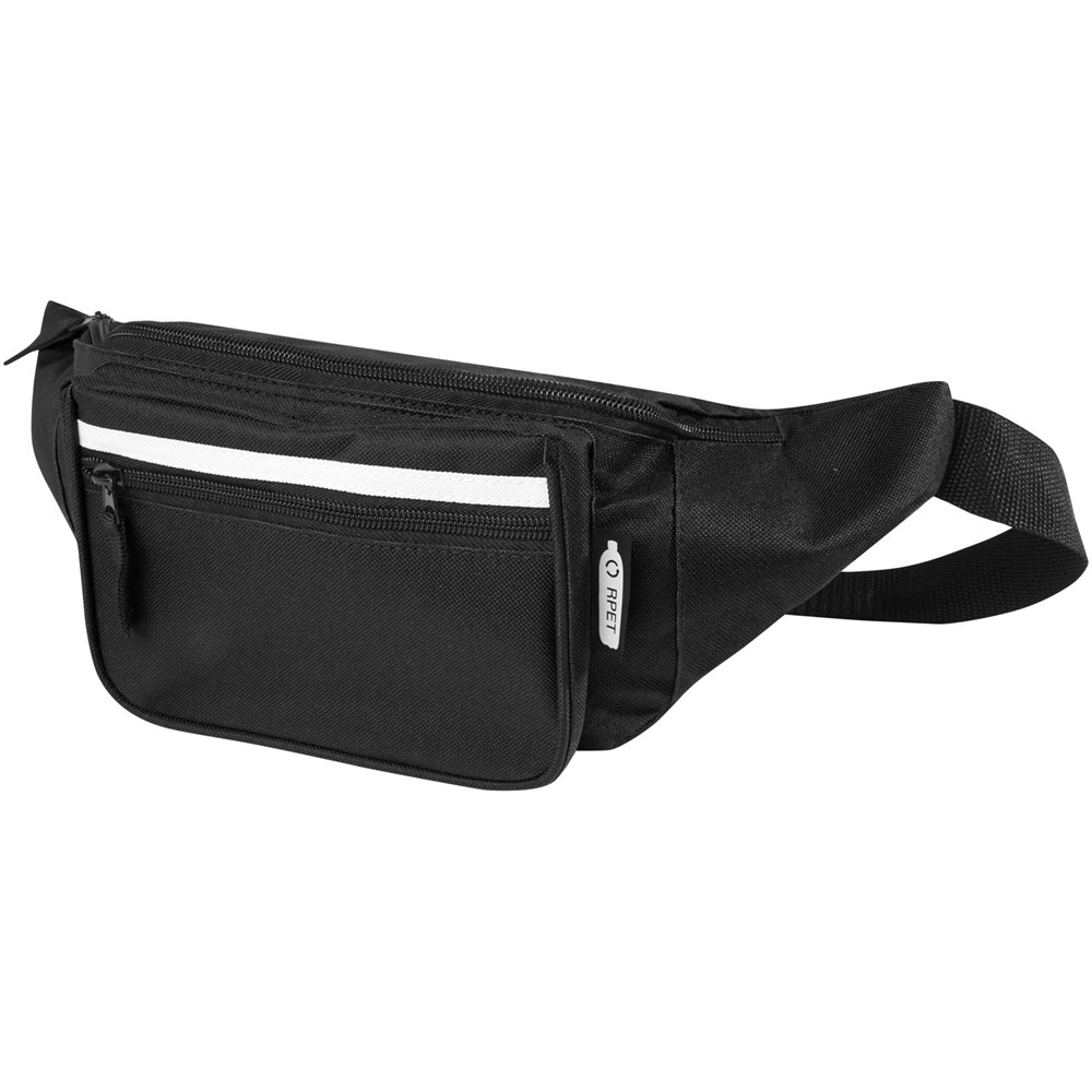 Sac banane en RPET GRS Journey noir
