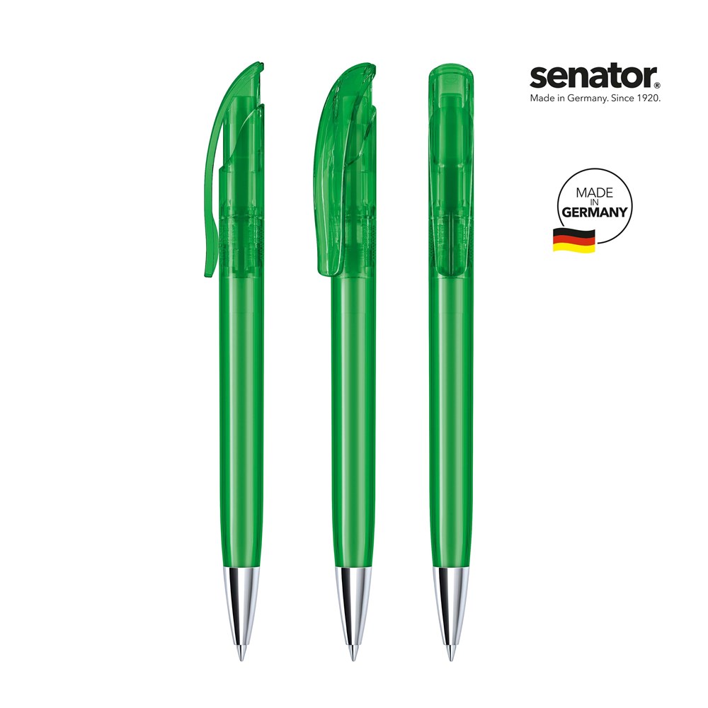 senator® Challenger Clear MT  Druckkugelschreiber grün 347