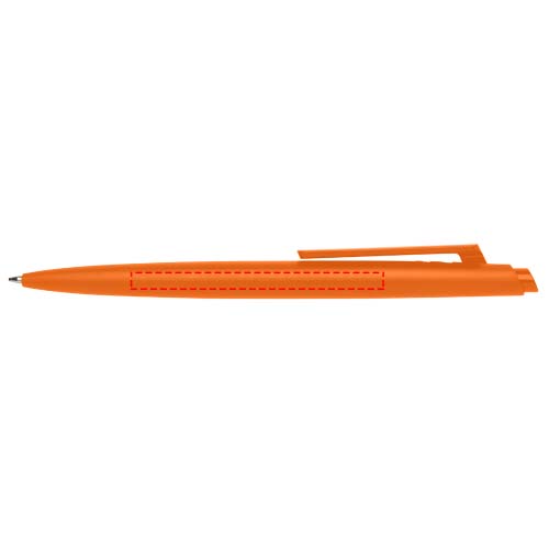 Stylo bille Ipe recyclé RCS (encre bleue) Orange