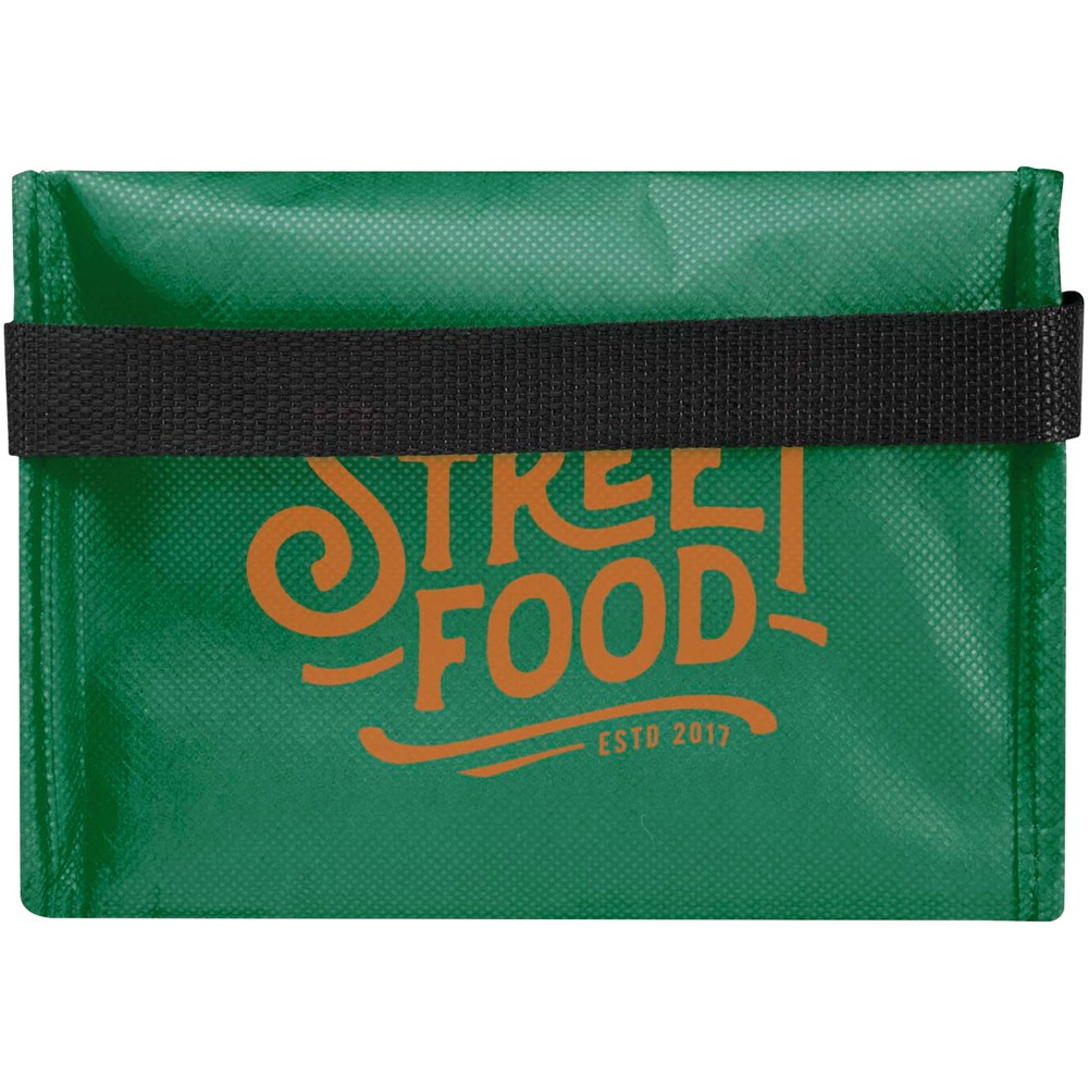 Spectrum Kühltasche aus recyceltem GRS Non Woven für 6 Dosen 4 L grün