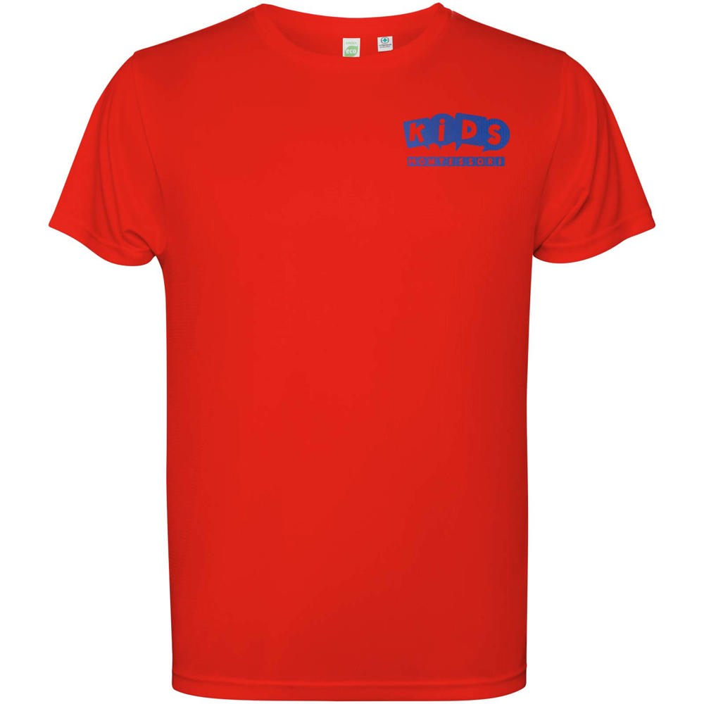 T-shirt Estoril à manches courtes pour enfant Rouge