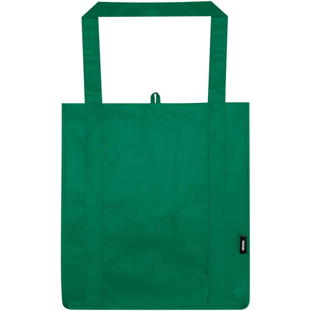 Liberty Tragetasche mit hartem Boden aus recyceltem GRS Non Woven 6 L grün