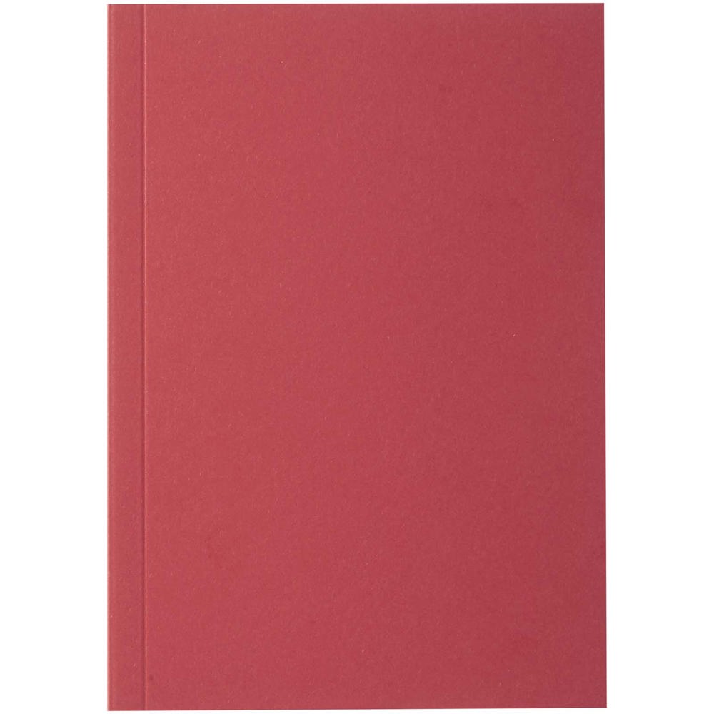 Cahier Novella Austen A6 recyclé à couverture souple de 50 feuilles Rouge