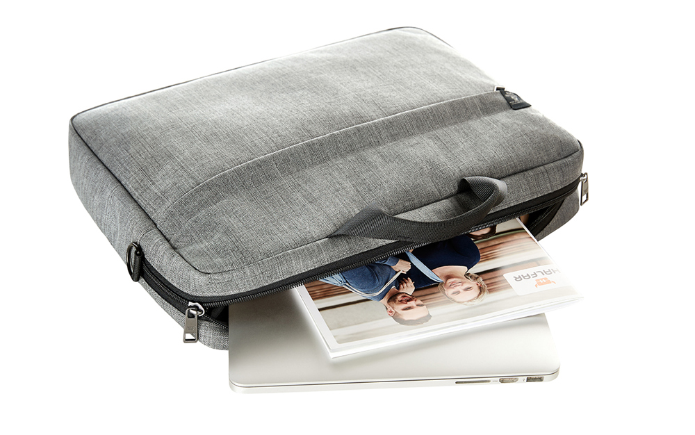 Notebook-Tasche EUROPE hellgrau meliert