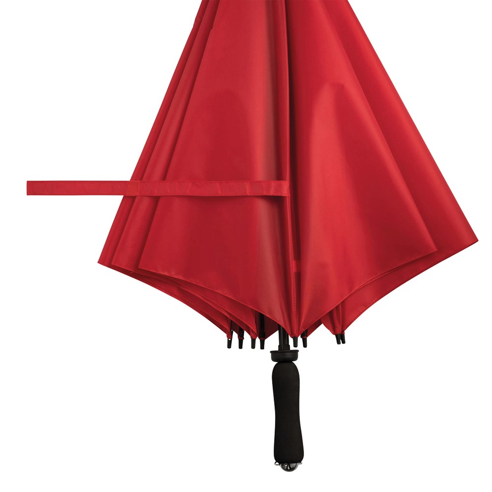 Regenschirm mit Husse XXL rot