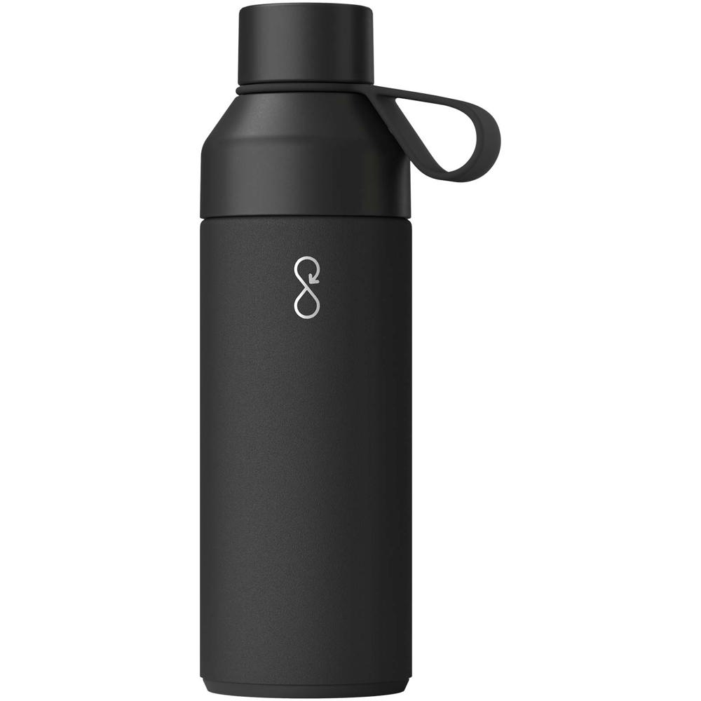Ocean Bottle 500 ml 3 in 1 Set Obsidian Black