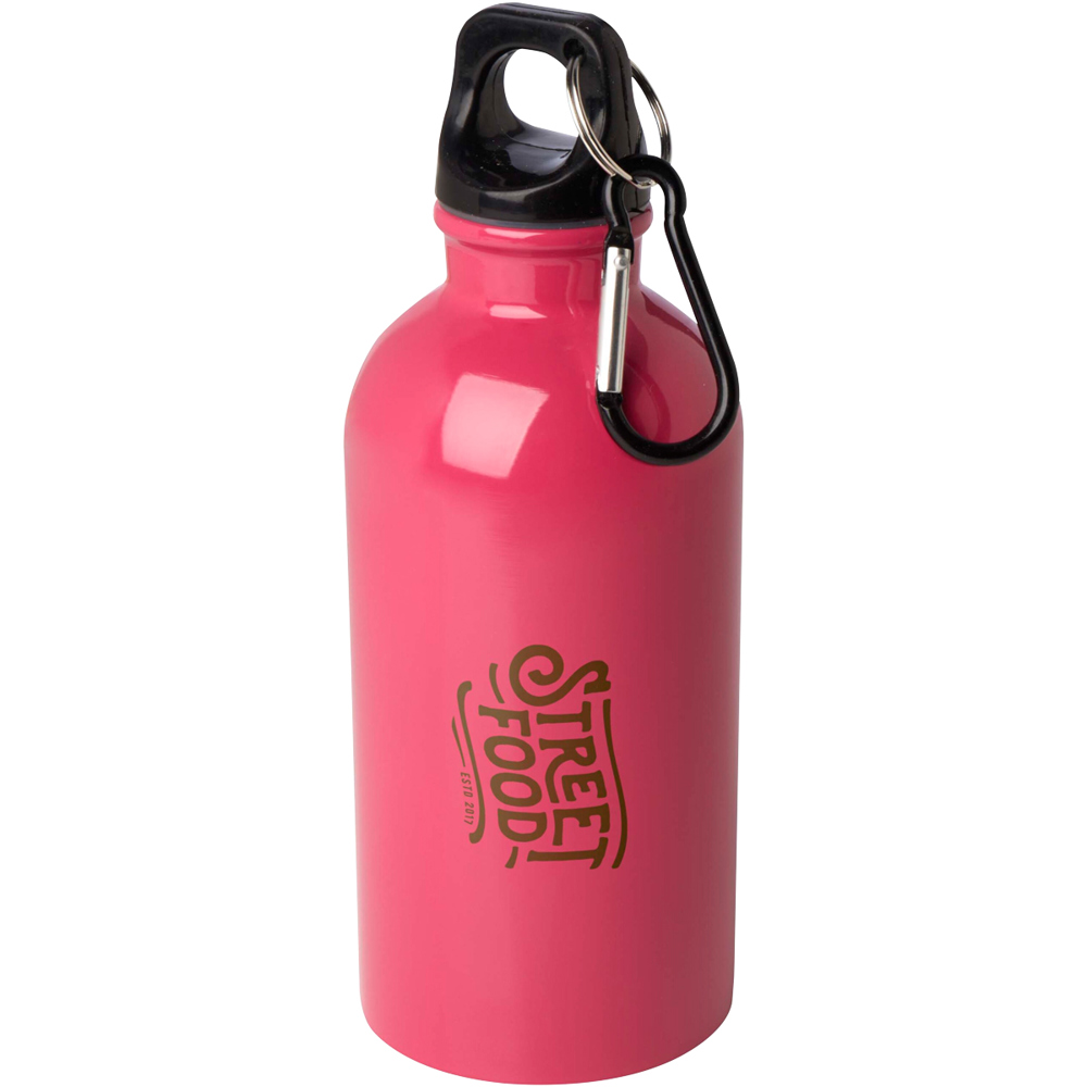 Trinkflasche 400 ml 360 Grad pink