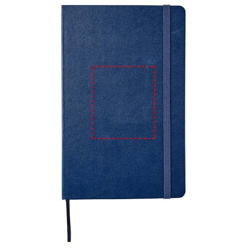 Carnet Classic L à couverture rigide - réglé Bleu saphir