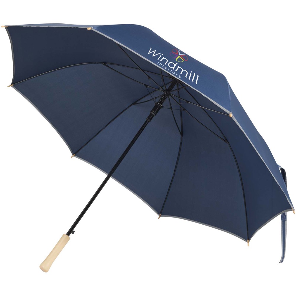 Parapluie Norman 76 cm en RPET résistant au vent Marine