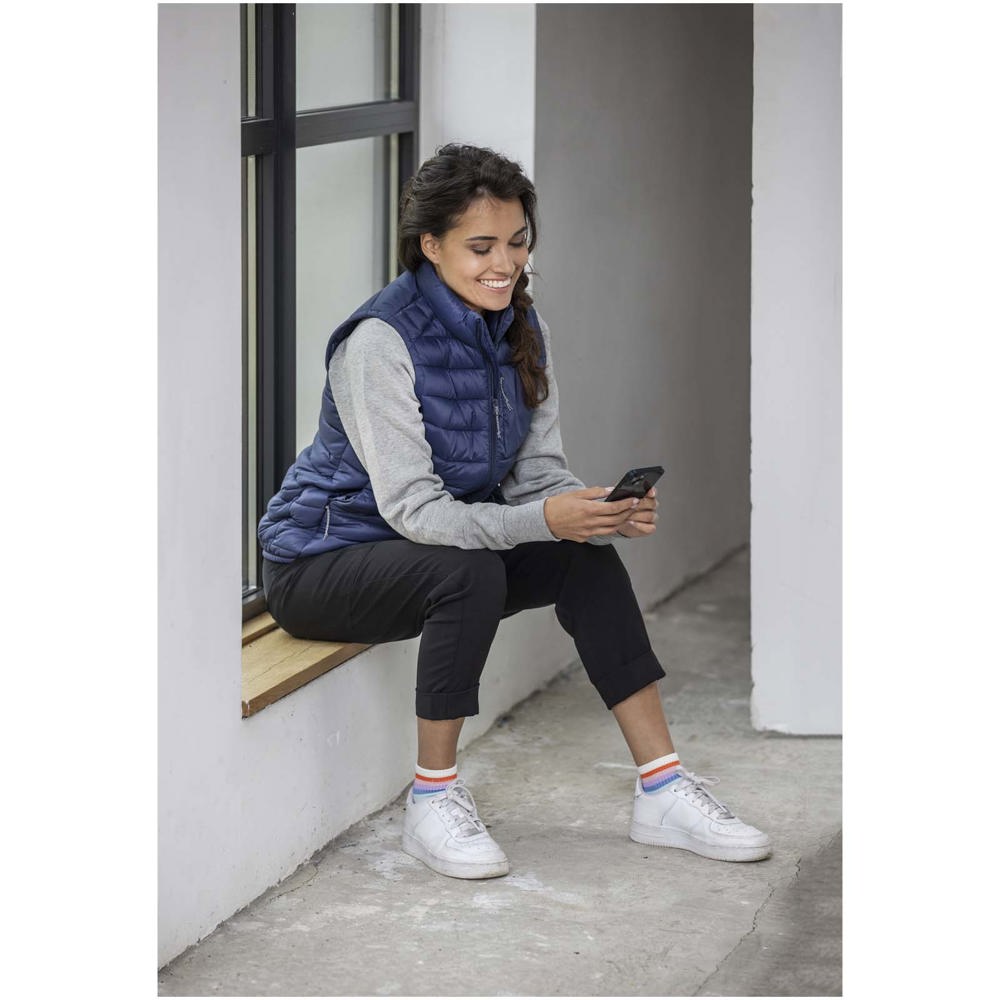 Bodywarmer matelassé Femme Pallas recyclé Gris storm