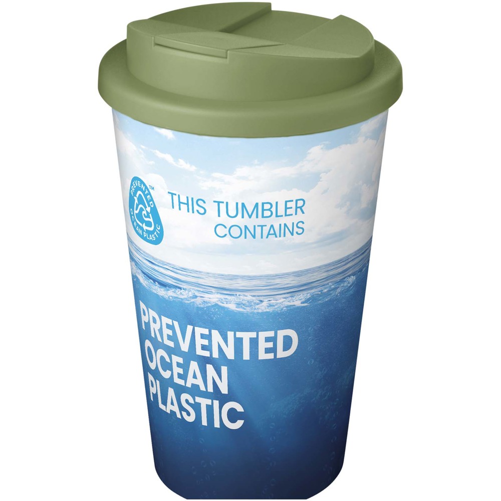 Brite-Americano® POP gobelet isotherme de 350 ml avec couvercle anti-éclaboussures Vert bruyère