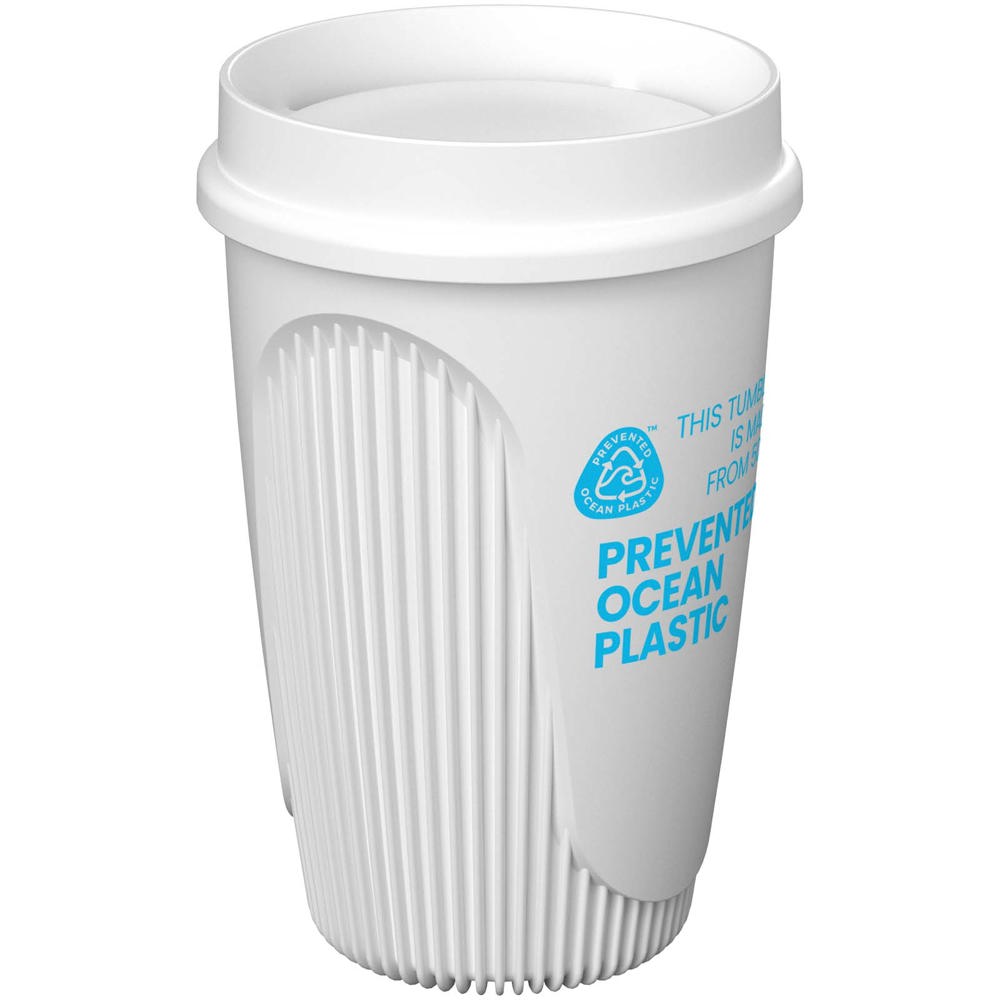 Gobelet Alto POP de 350 ml avec couvercle 360° Blanc