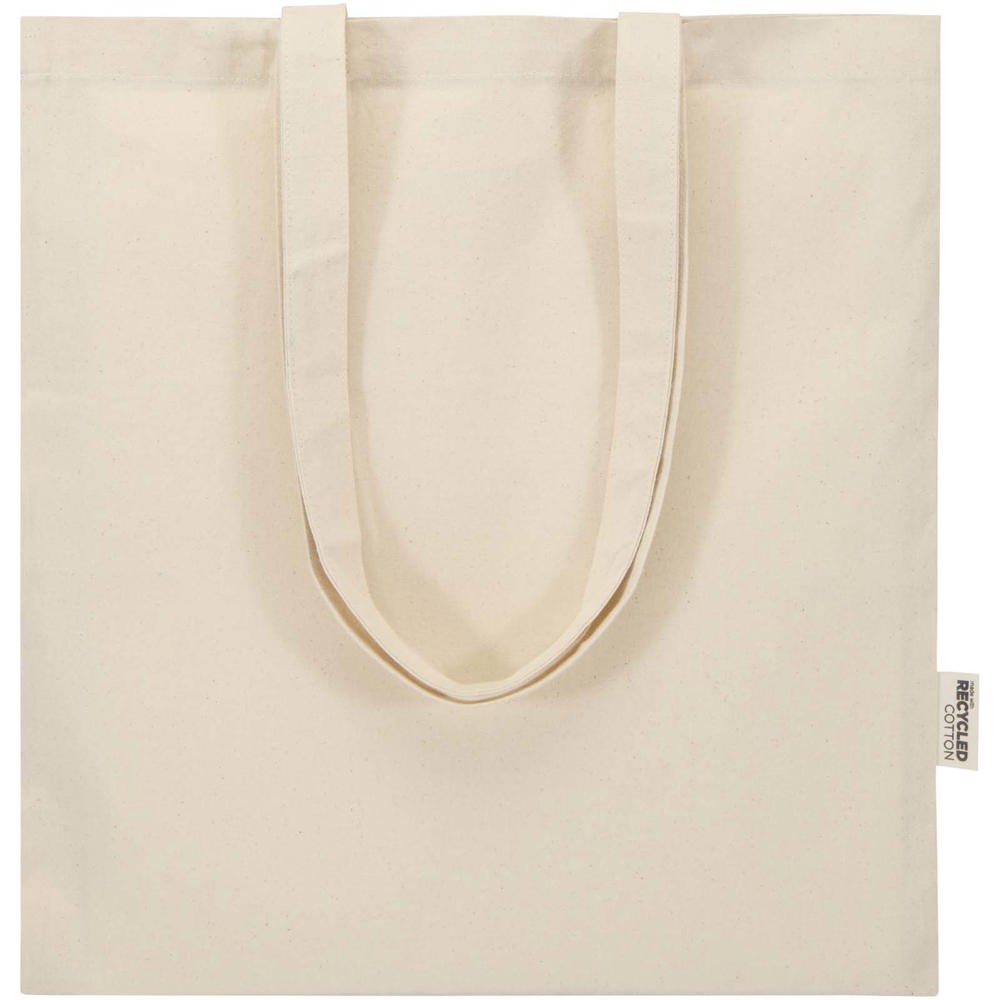Sac shopping Peru Blend en coton recyclé GRS 180 g/m2 7 L Naturel