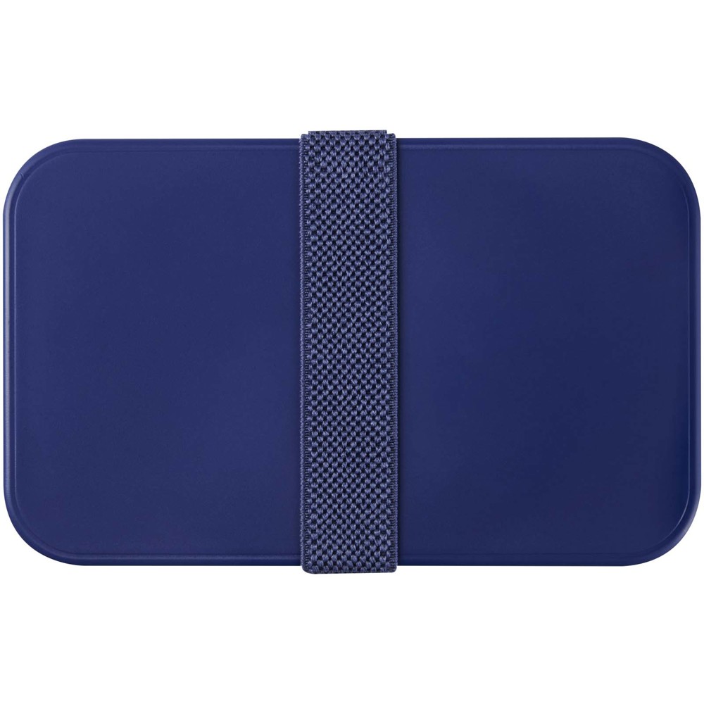 MIYO POP 700 + 700 ml doppelschichtige Lunchbox blau