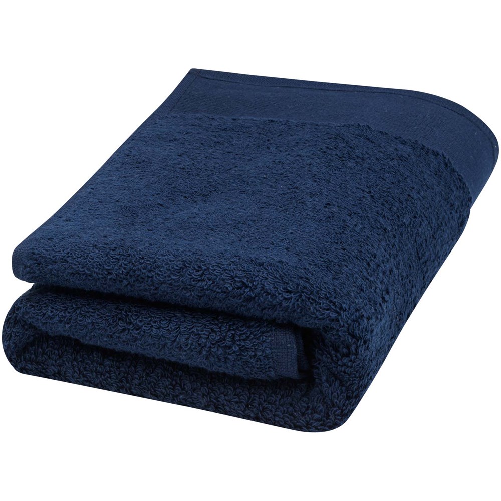 Nora 550 g/m² Baumwollhandtuch 50 x 100 cm navy