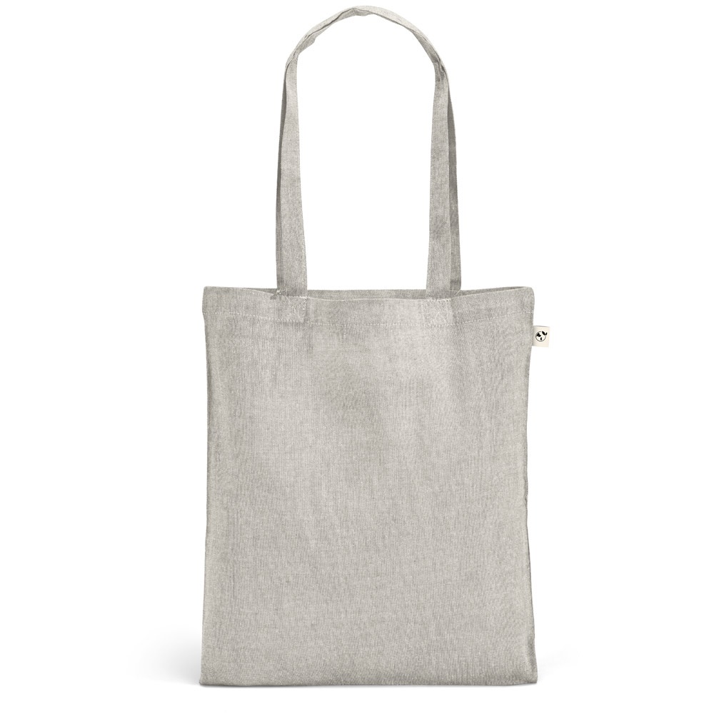 RYNEK Sac avec coton recyclé (70%) et polyester (30% rPET) (140 g/m²) gris clair
