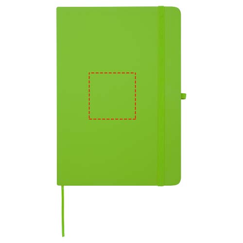 Carnet à couverture rigide Spectrum Plus A5 Citron vert