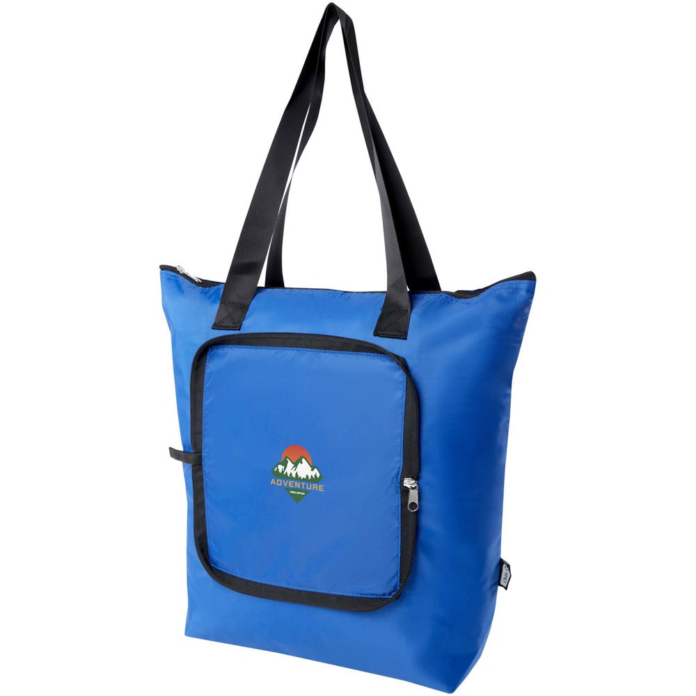 EcoFold faltbare RPET Kühltasche 15 L royalblau