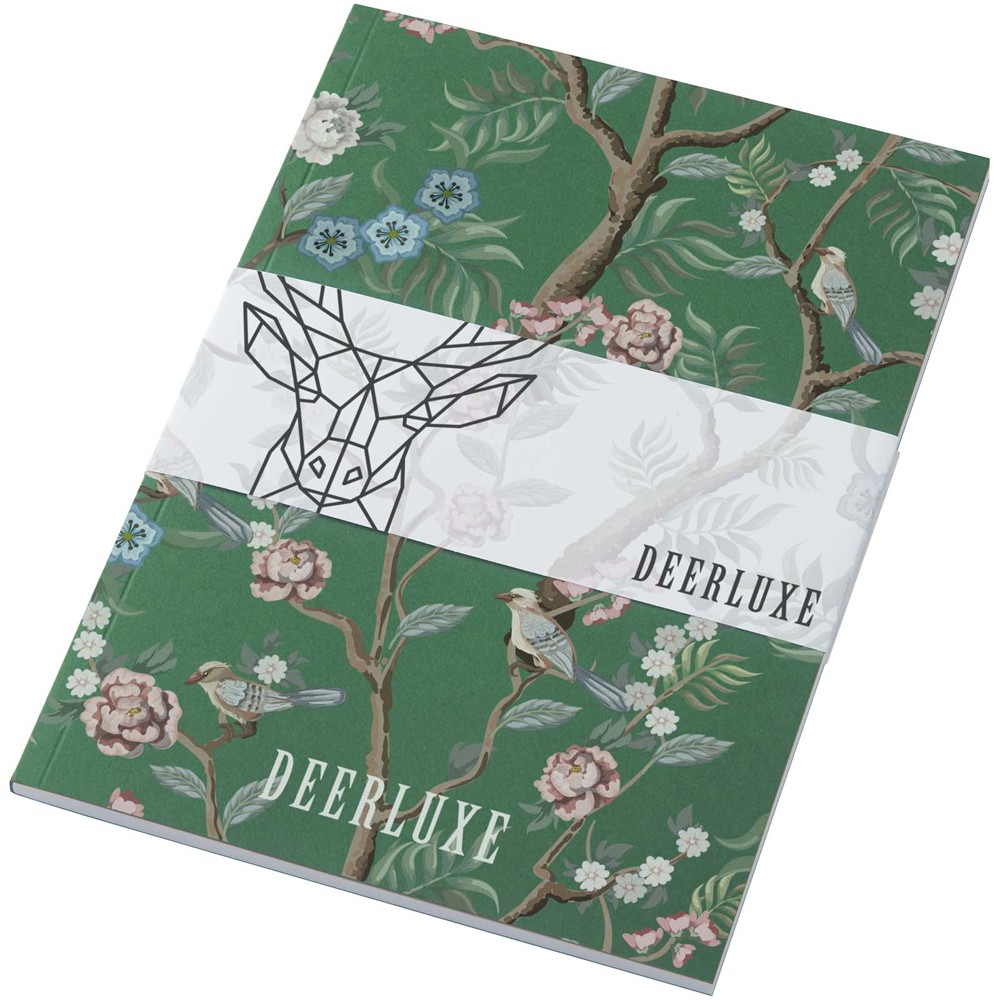 Novella Austen Colours A5 Softcover Notizbuch – 50 Blatt grün