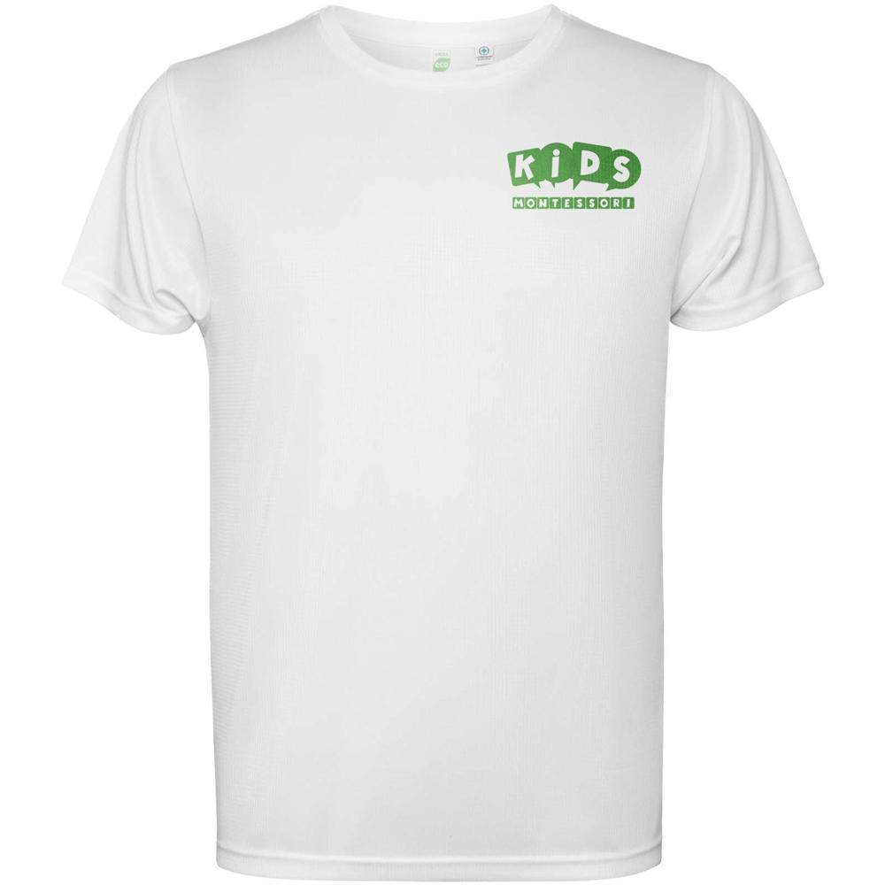 T-shirt Estoril à manches courtes pour enfant Blanc