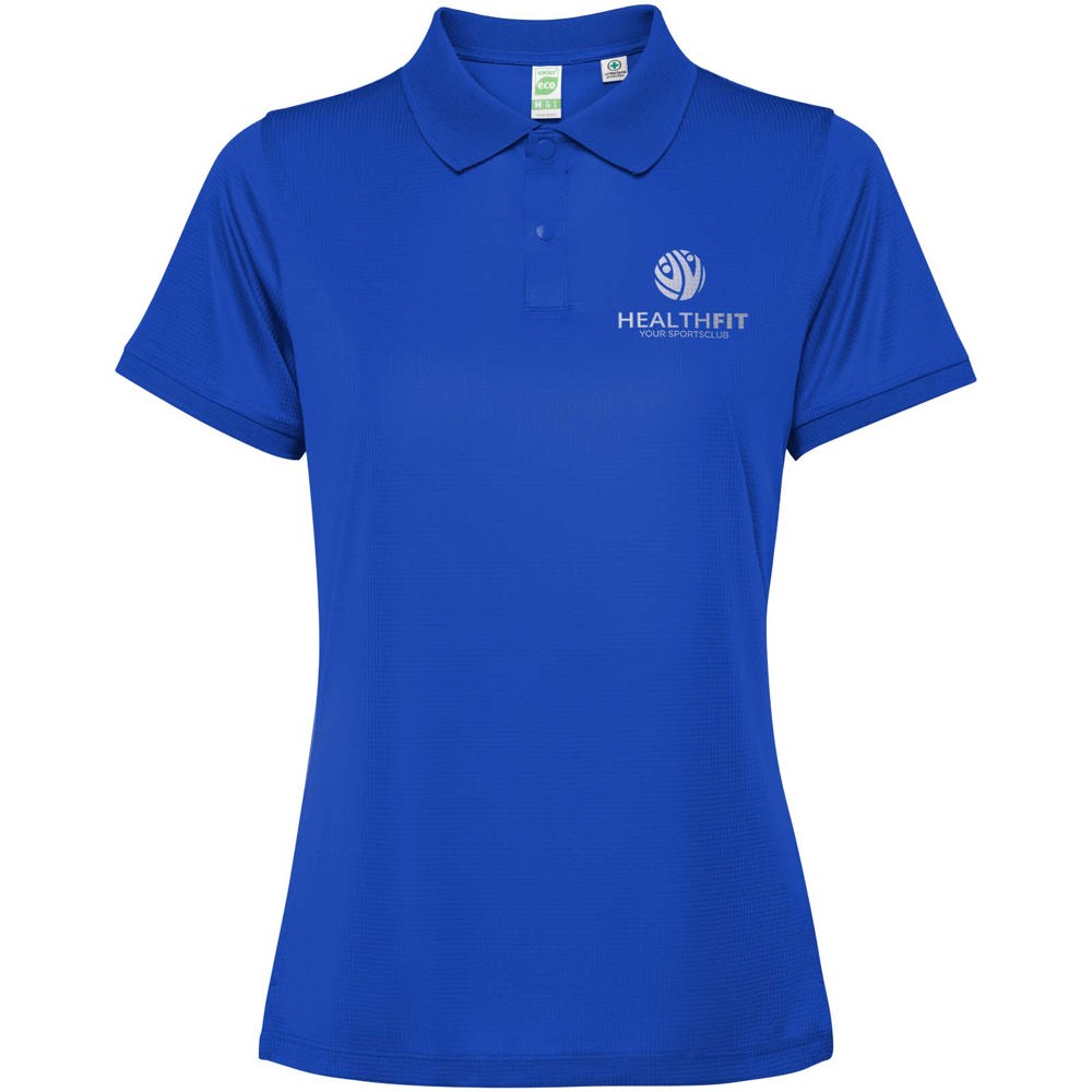 Polo Tormo à manches courtes pour femme Bleu royal