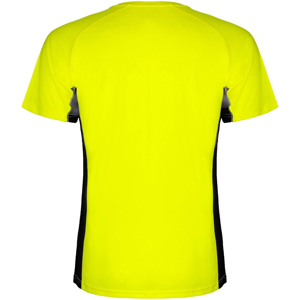 Shanghai Sport T-Shirt für Kinder Fluor Yellow, schwarz