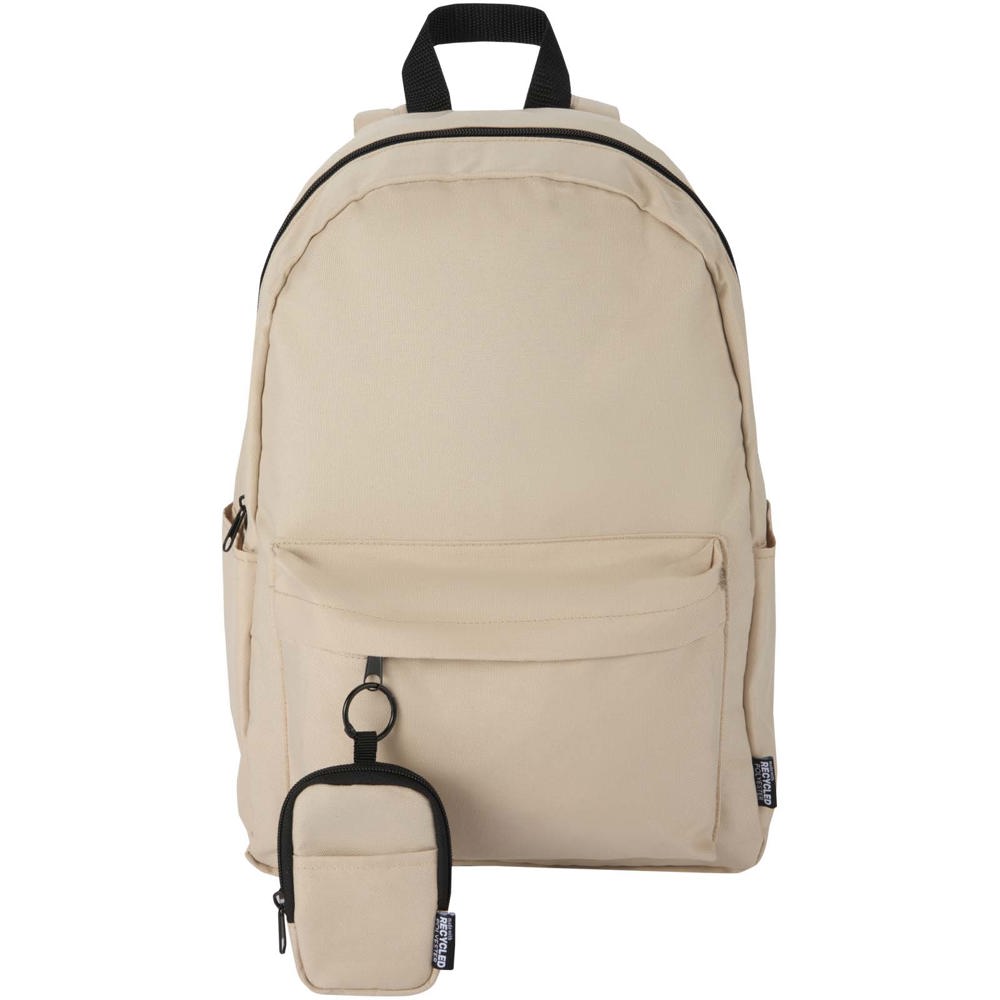 Petite pochette Byron Clip & Go recyclée certifiée GRS de 0,2 L Flocons d’avoine