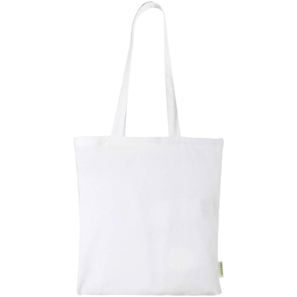 Sac shopping Odisha de 7 L bio certifié OCS 140 g/m² blanc