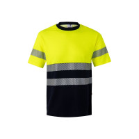 Bleu marine, Jaune