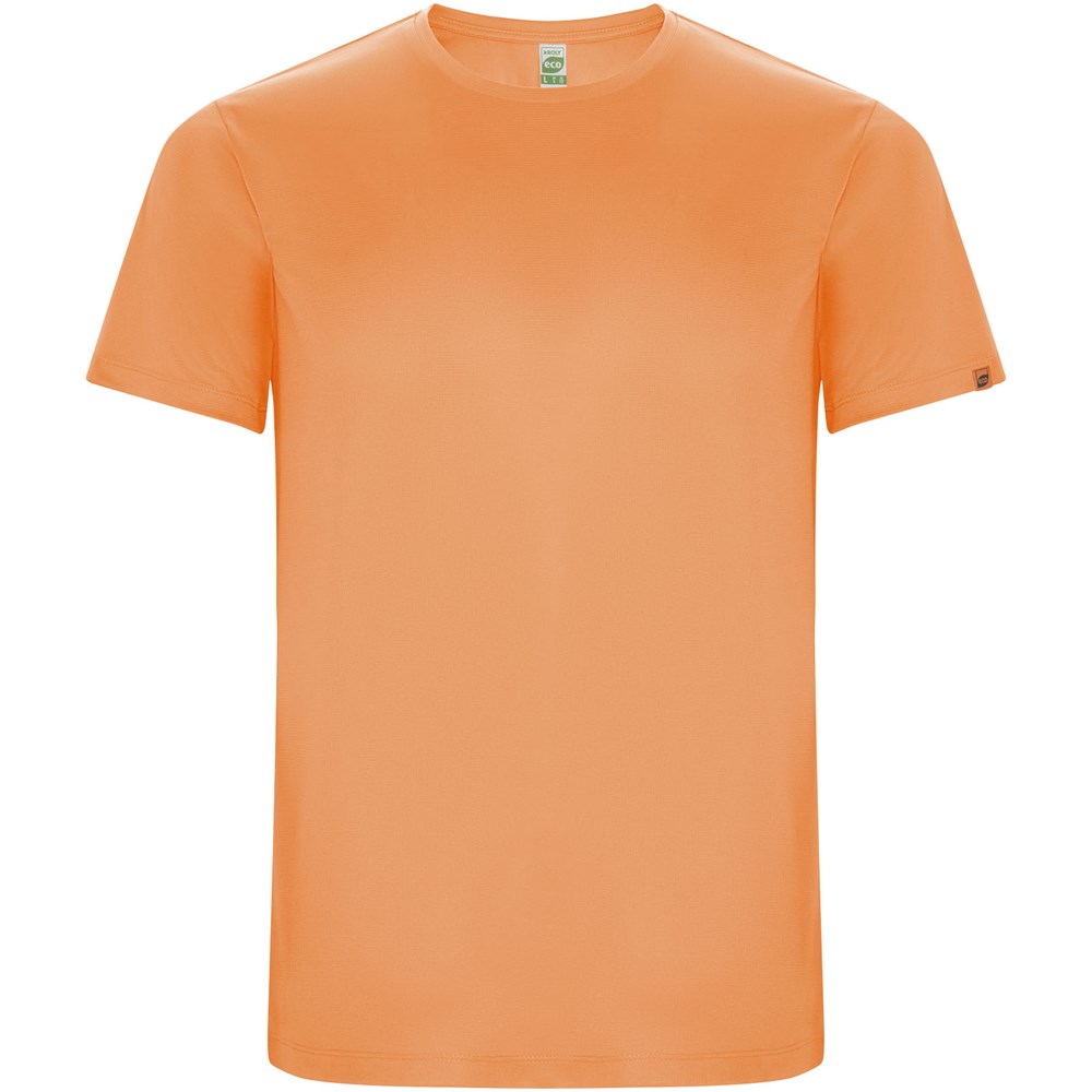 T-shirt Imola maille piquée à manches courtes pour homme Fluor Orange