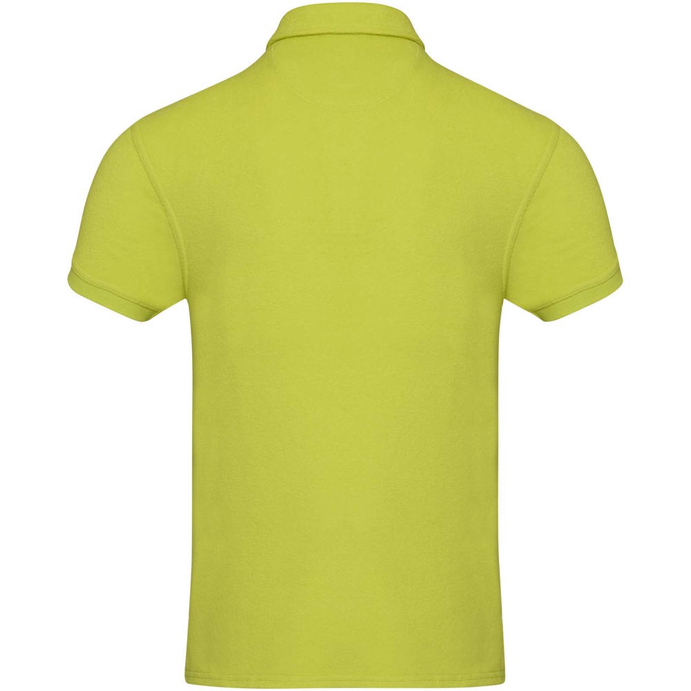 Polo Akoya unisexe en tissu éponge recyclé Citron vert