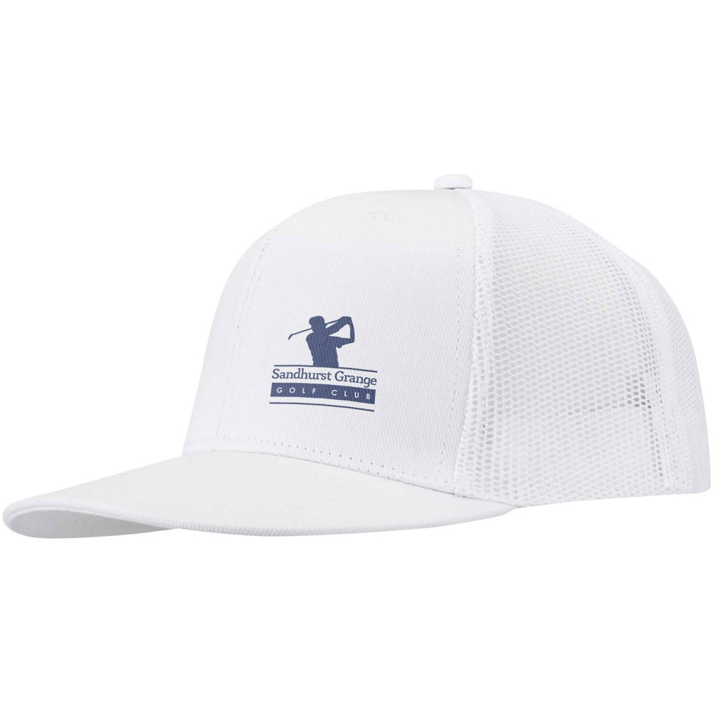 Drift Snapback Kappe mit 6 Segmenten, 260 g/m2 weiss