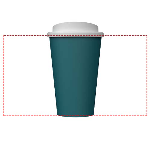 Gobelet isotherme Americano® Infiniti de 350 ml Vert mer profonde