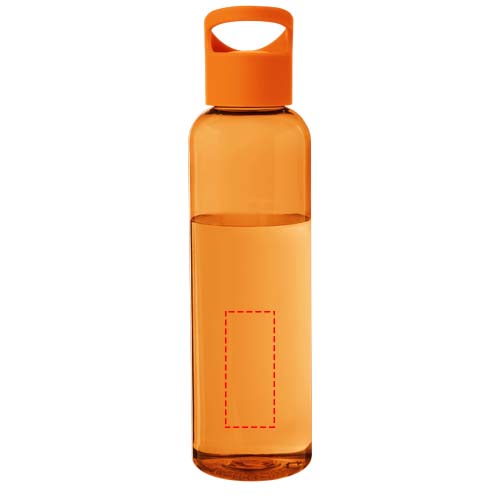 Sky 650 ml Sportflasche aus recyceltem Kunststoff orange
