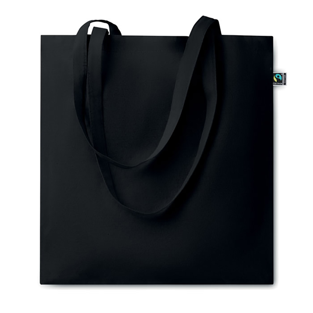 Sac en coton Fairtrade Loredana noir