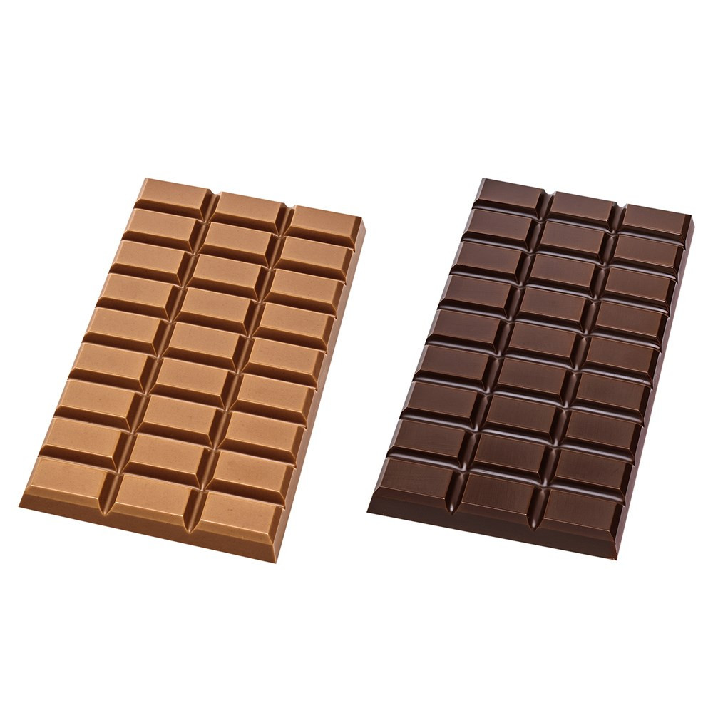 Schokolade 100 g Tafel im Flowpack