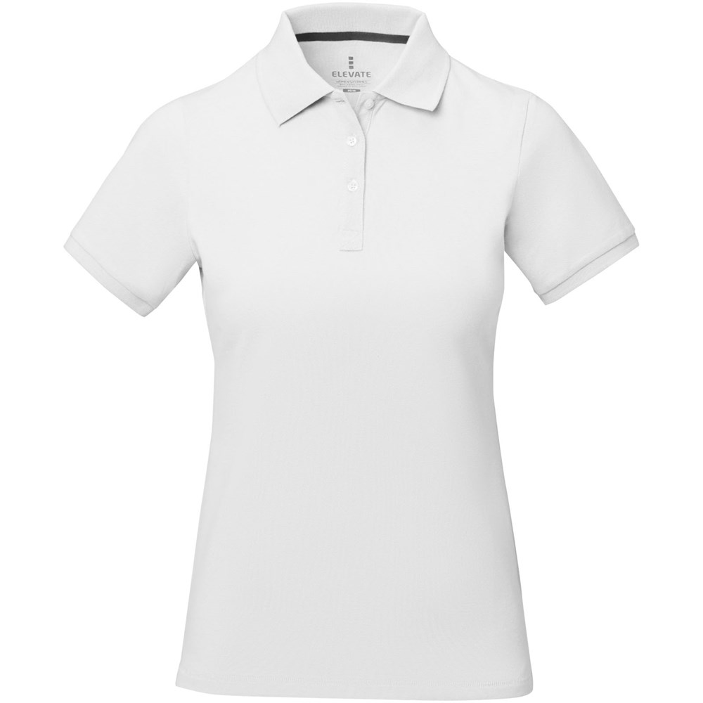Calgary Poloshirt für Damen weiss